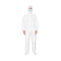 Disposable coverall, white