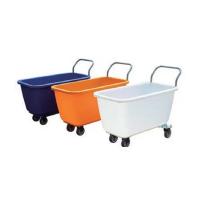 Plastic feed trolley