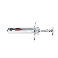 Metal syringe
