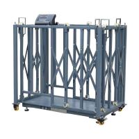 Four door sheep sorting scale