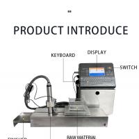 Automatic inkjet printer for semen straws